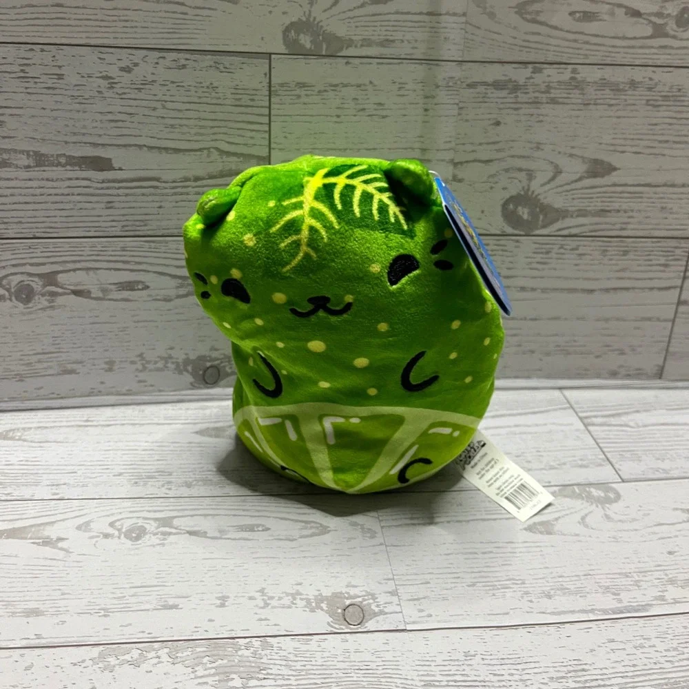 Cats vs‎ Pickles Chonks Limerick Green Lime Plush New With Tags